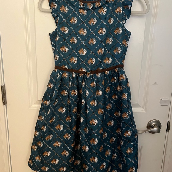 Janie and Jack equestrian / horse dress. Size 12. Sold out in stores! - Picture 6 of 8